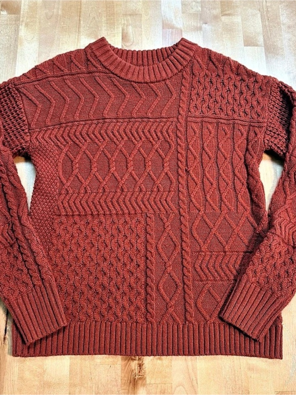 Women's Geometric Knit Sweater